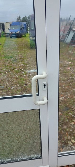 Drzwi aluminiowe używane z Niemiec super stan dostawa gratis cały Kraj