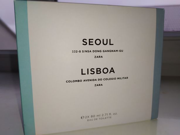 Парфуми Zara Seoul & Lisboa, Silver, Blue spirit, Uomo, Vibrant cities