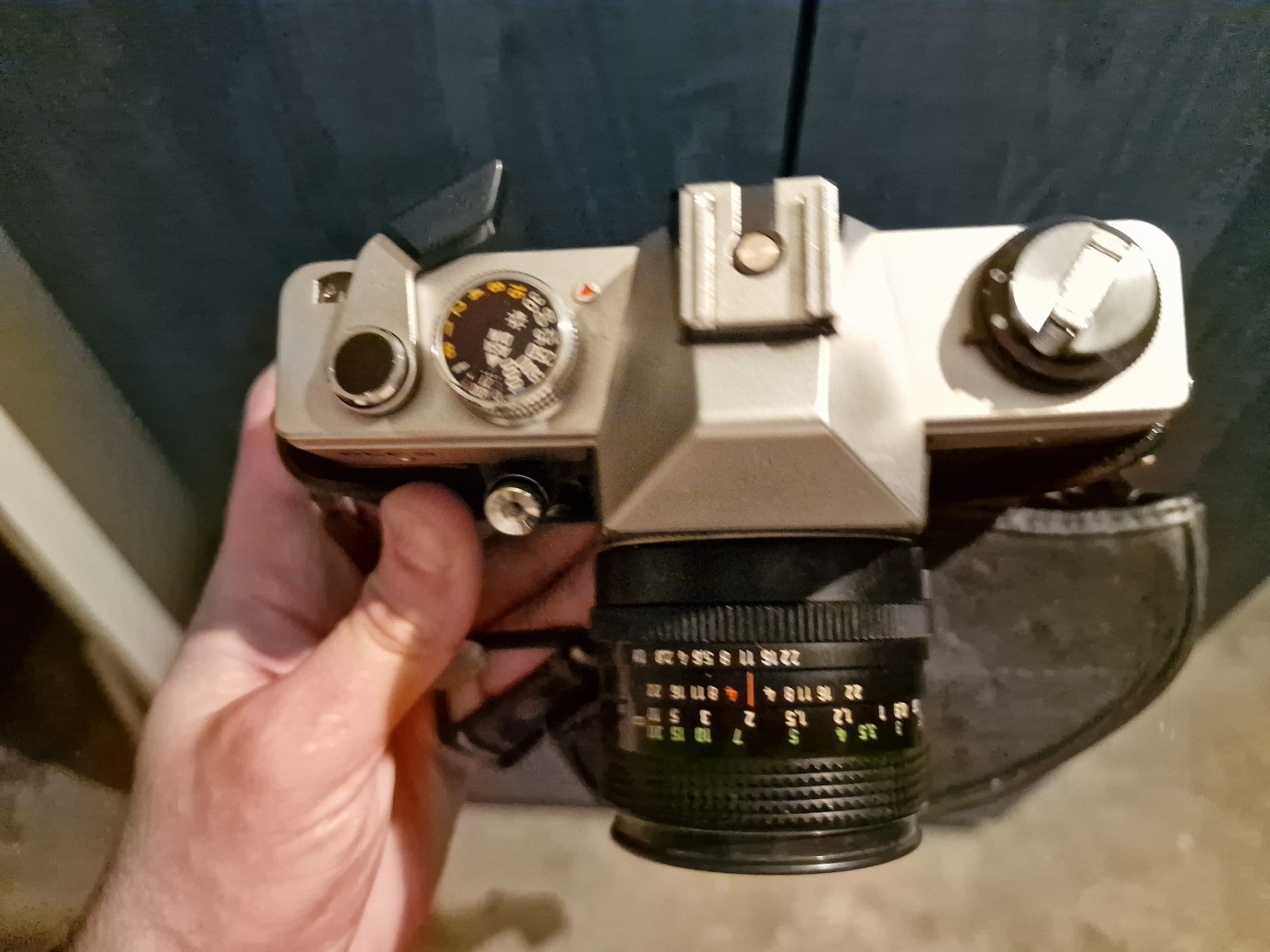 Praktica PLC3 z obiektywem PANCOLAR 1,8/50