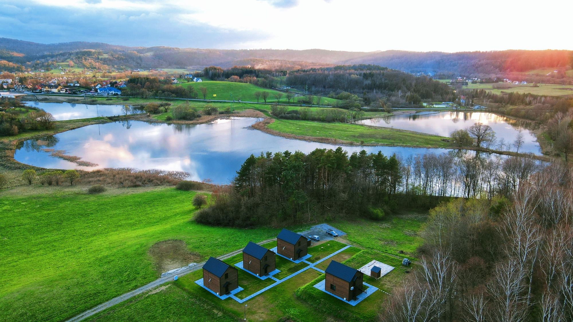 Bieszczady, Domki i apartamenty Dzikie Lisko z widokiem