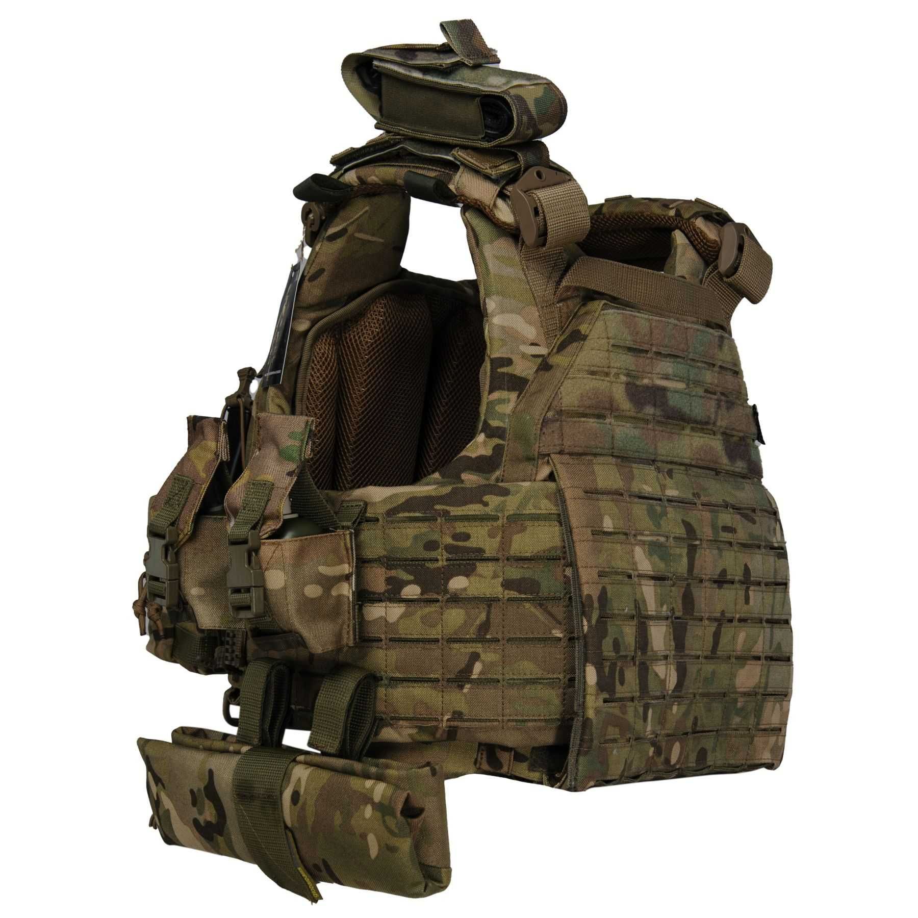 NEW! Плитоноска Warmor Gen.6 Pro Max з максимальним набором підсумків.