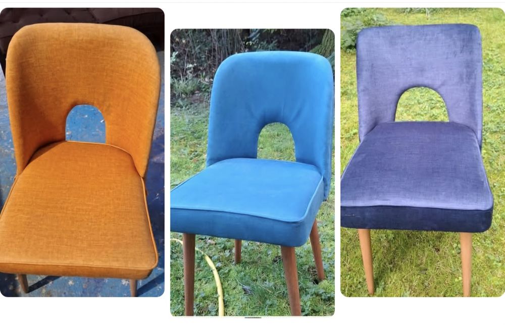 4 krzesla muszelki i WŁASNA ARANŻACJA