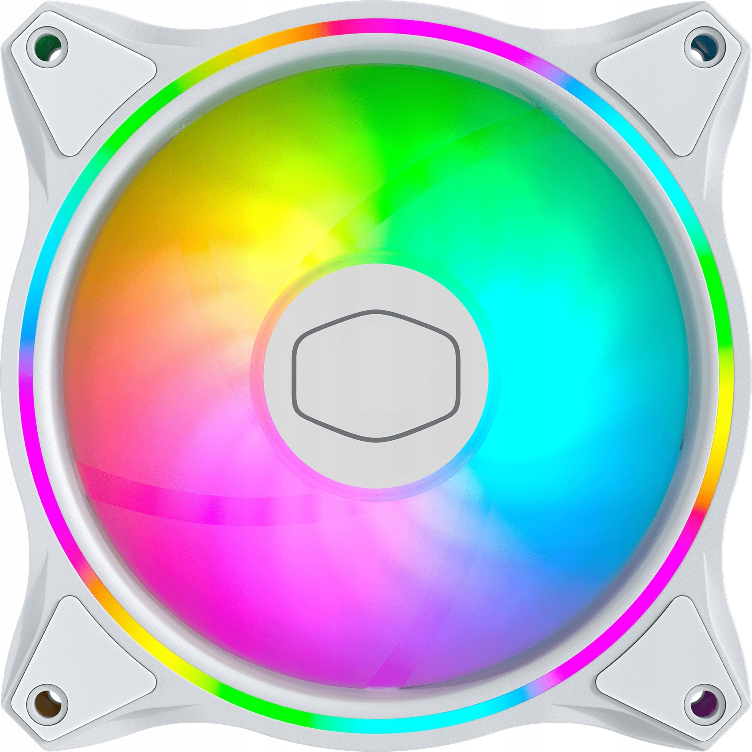 wentylator cooler master oświetlony