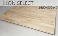 Blat do biurka drewno klon select 1600x800x40mm