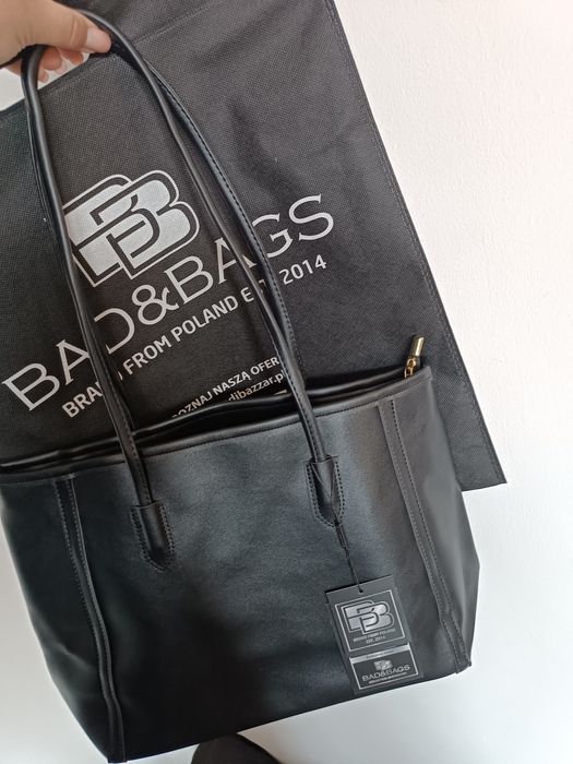 Nowa duża torebka damska czarna t.k. Maxx