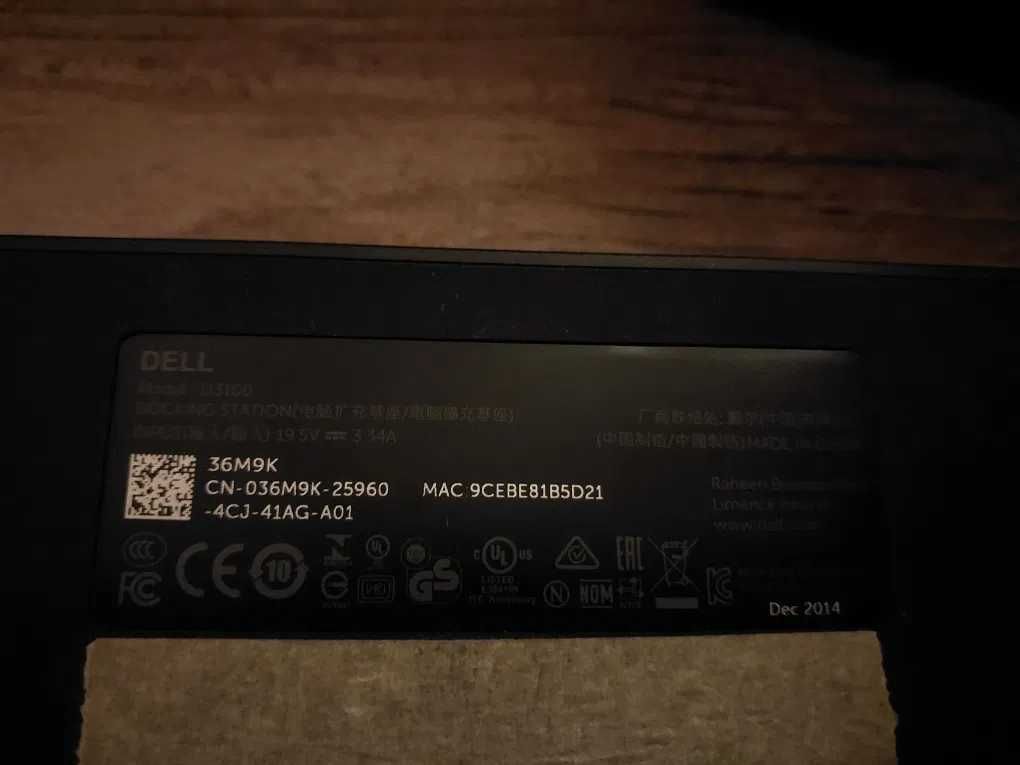 Stacja dokująca Dell D3100 USB 3.0 okazja