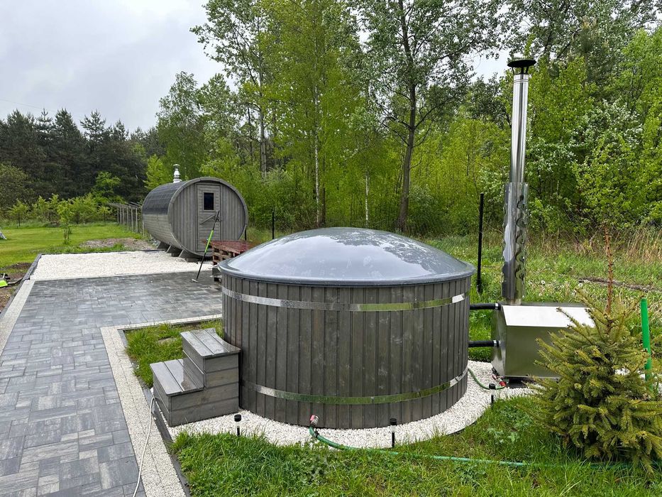 Balia ogrodowa Ruska bania DOSTĘPNA OD RĘKI SPA Hot Tub