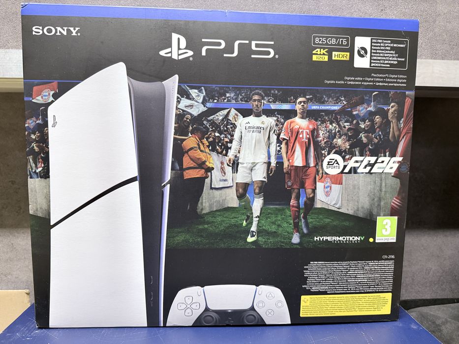 Nowa,Nieotwierana. Konsola PS 5 Digital+FC26 CFI-2116