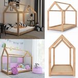 Cama em madeira Montessori