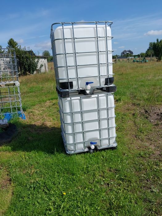 Zbiorniki 1000 ltr  ,  MAUZER , do MORSOWANIA po Spożywce