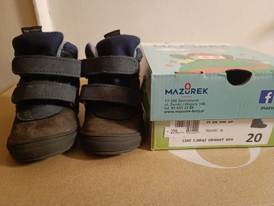 Buty dziecięce MAZUREK – rozmiar 20