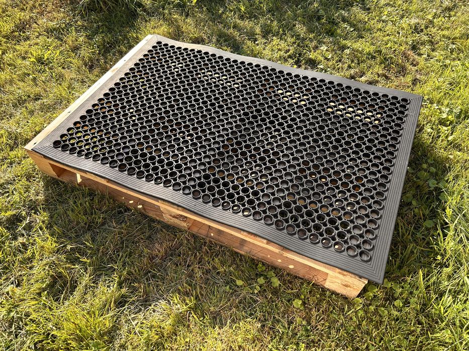 Wycieraczka gumowa 80x120 z najazdem