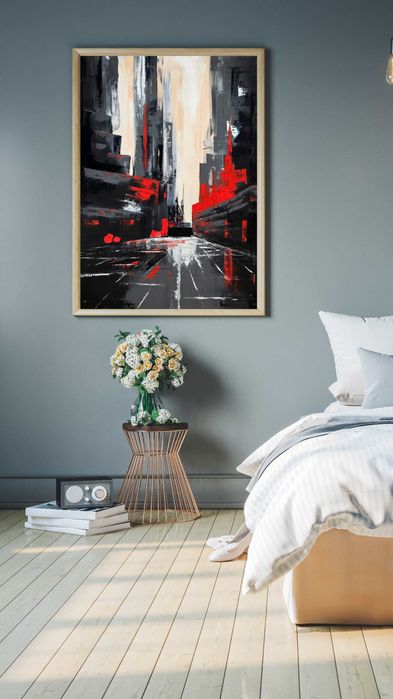 Pulso da Metrópole 60 × 80 cm