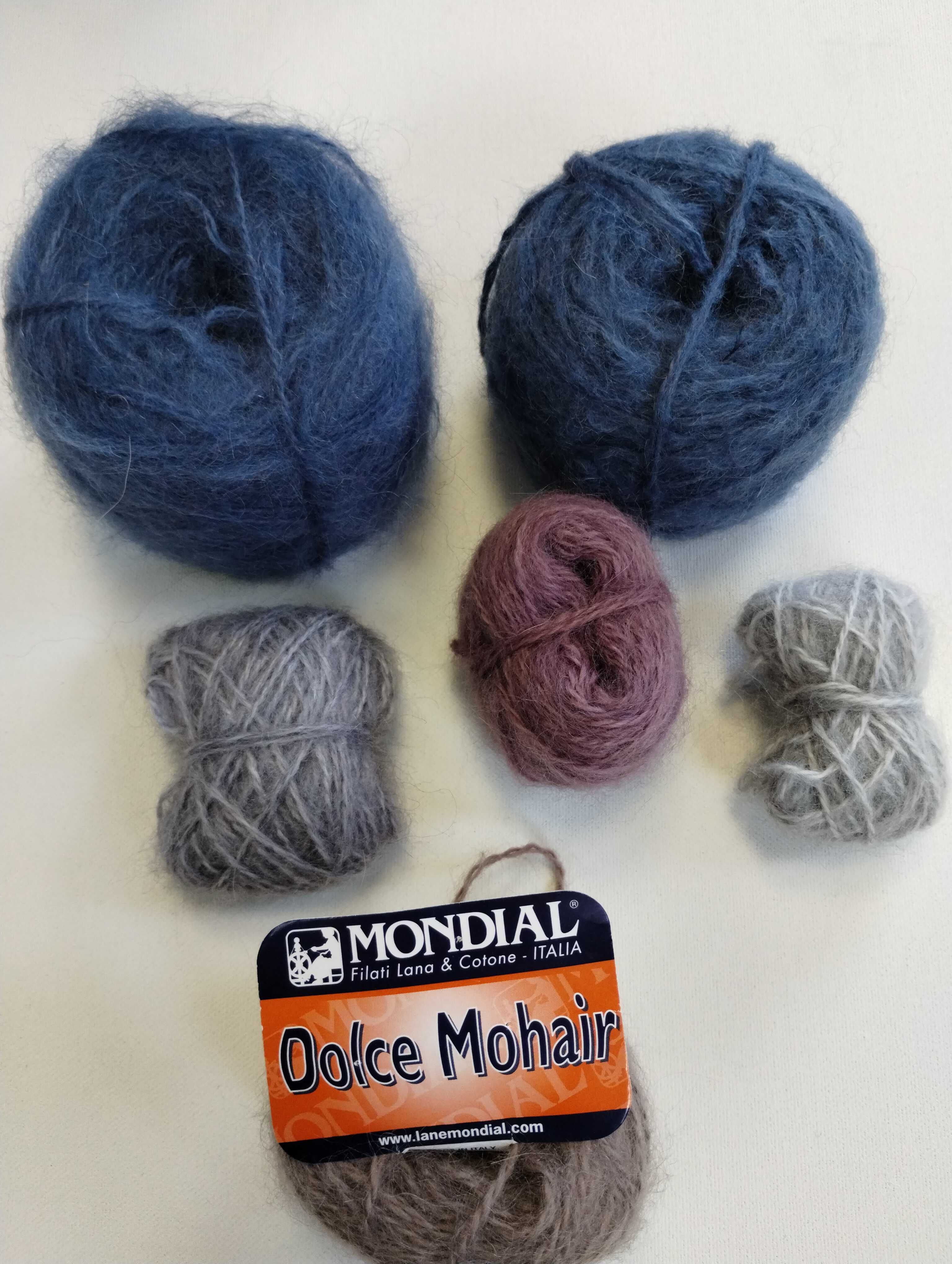 Włóczki Mondial Dolce Mohair/122.