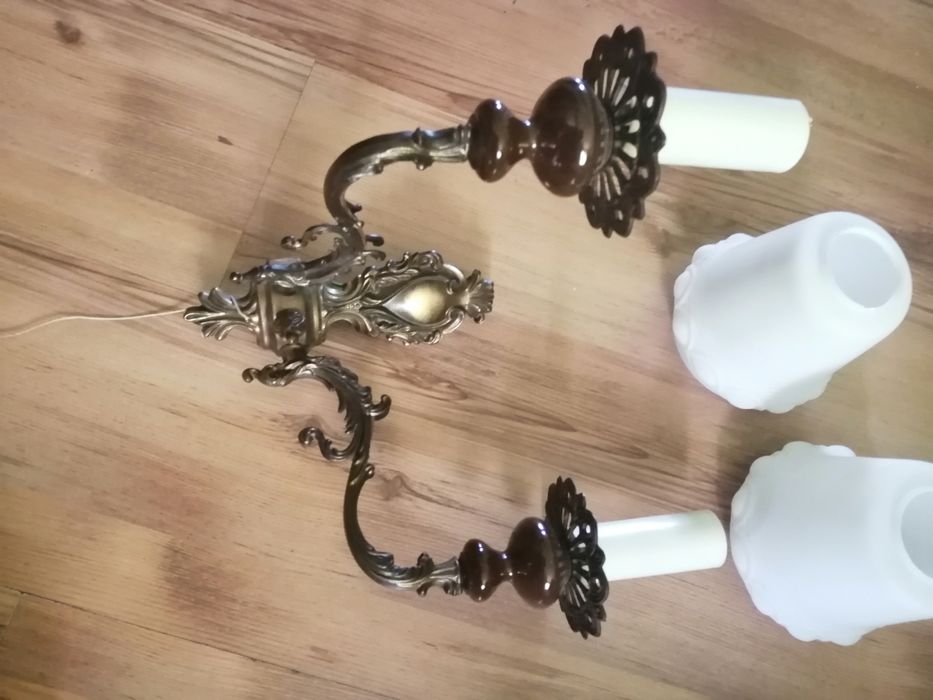 Lampa wisząca i kinkiet