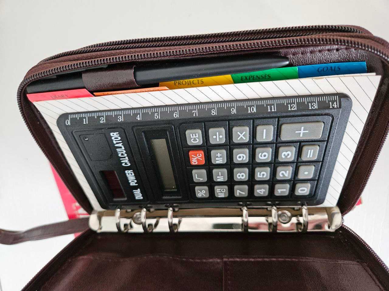Портмоне/Барсетка + калькулятор, ручка, зап книжка