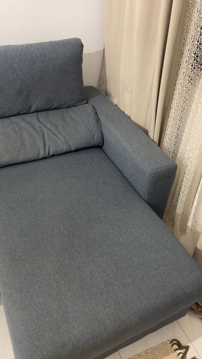 Sofá ESKILSTUNA chaise long azul