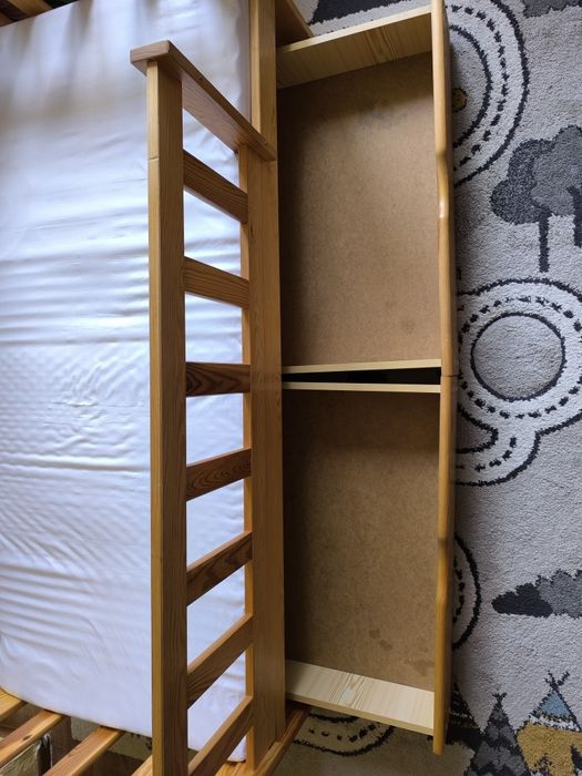 Łóżko dziecięce + materac, 75*165