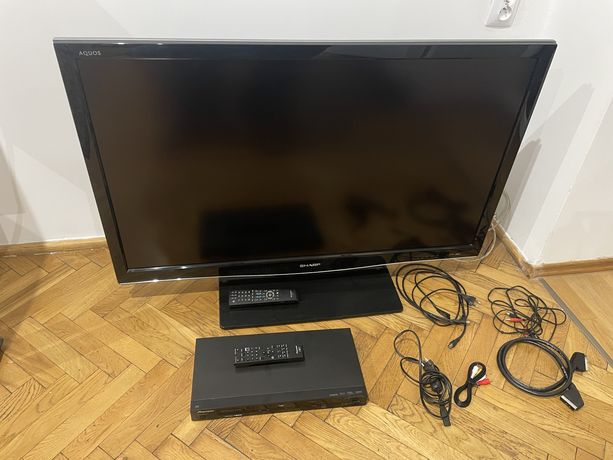 Telewizor Sharp LC46X20E plus odtwarzacz dvd pioneer