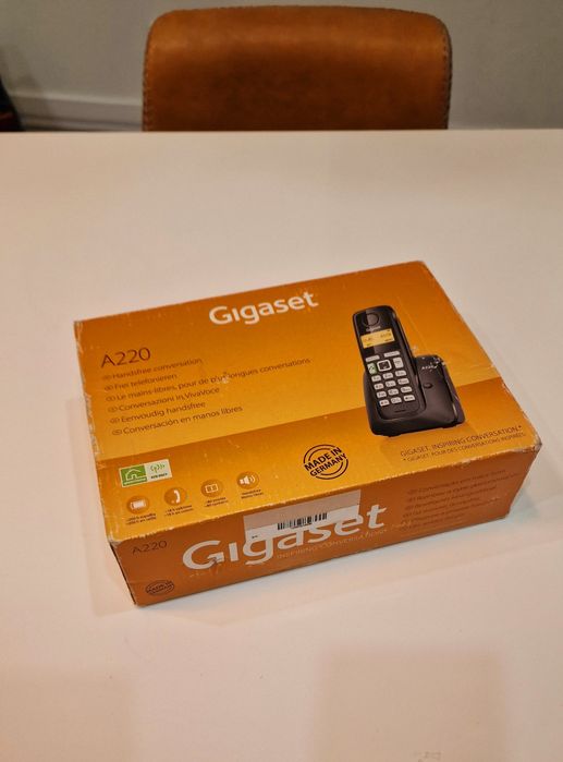 Telefone sem fios Gigaset A220 NOVO & selado