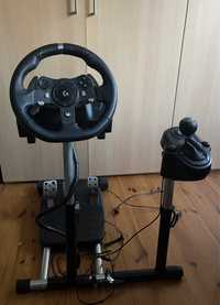 Jak nowa Kierownica logitech g920 + shifter + wheel stand pro xbox