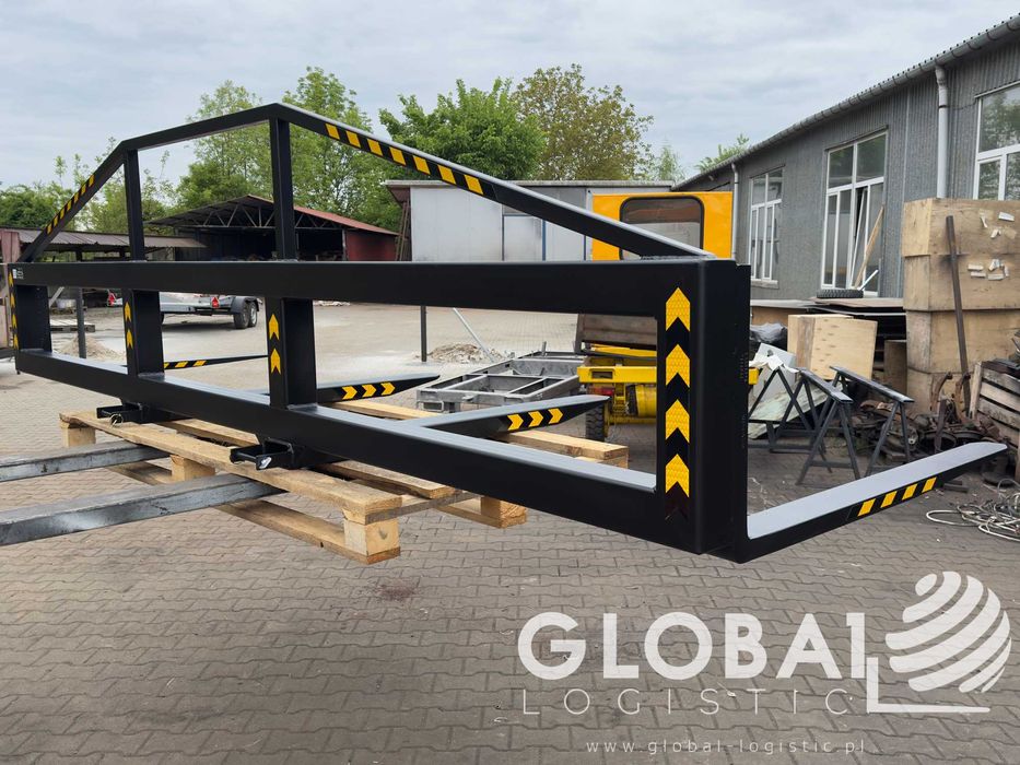 Trawersa na widły | 7000 mm | Do rur, profili, szpul | Linde, Toyota