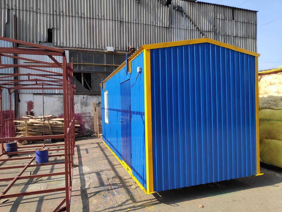 Оренда Київ вагончика, побутівки МЕ каркас 6х2,5 метри. Від 2200