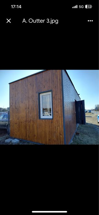 Domek 10 x 3.5  do przewiezienia HDS-em