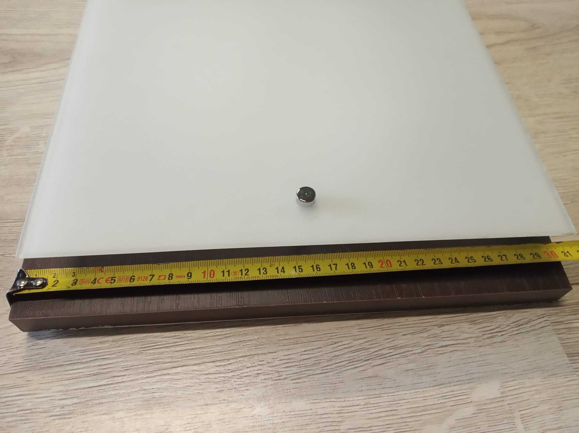 Plafon marki Lampex z kolekcji Vetro D31 Wenge 2 szt