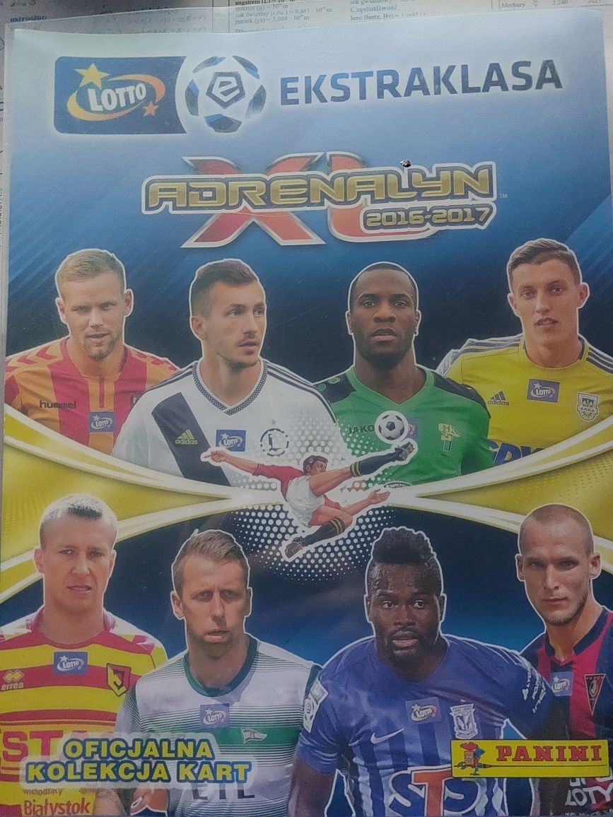 Bazowe karty panini ekstraklasa 2016/2017