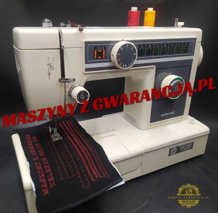 Niemiecka Mocna maszyna do szycia skóry, jeansu filcu 12 MSC GWARANCJA