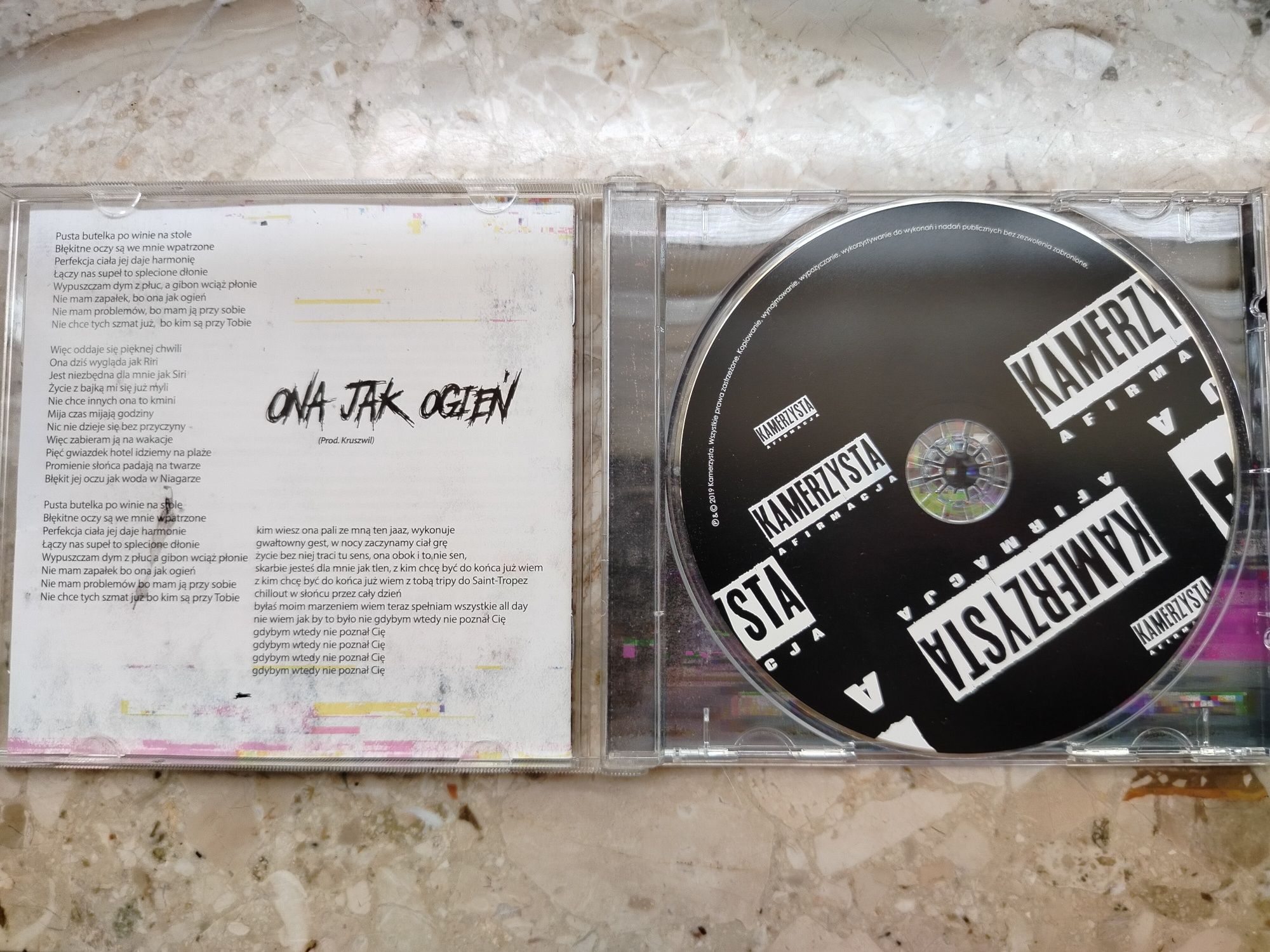 Płyta CD Kamerzysta - Afirmacja