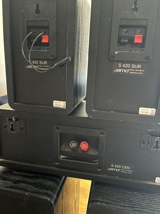 Kino domowe Pioneer/ glosniki Jamo s420 sur