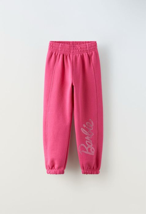 Штани Zara р 11-12 років рожеві барбі