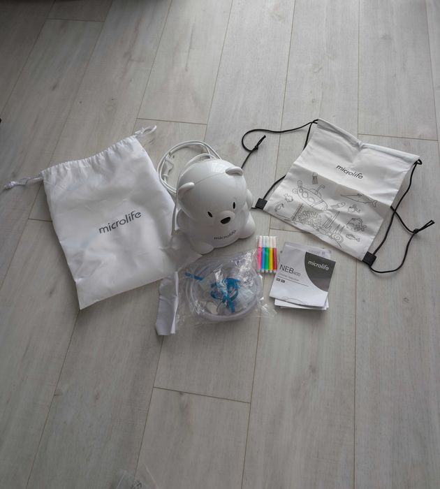 Inhalator nebulizator Microlife miś