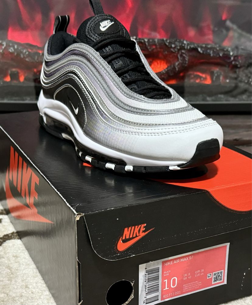 Кросівки Nike Air Max 97 Black White (41-45р)