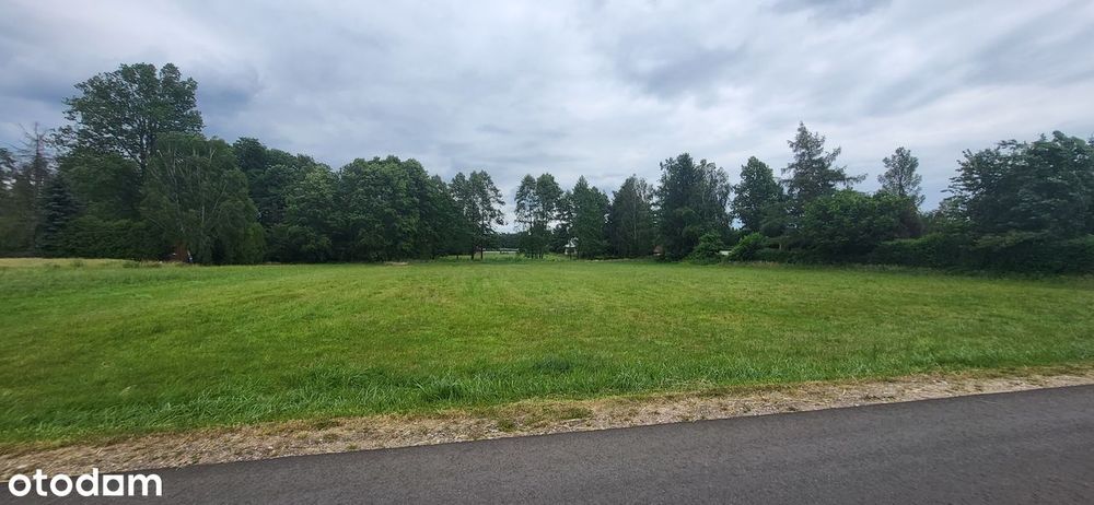 Działka budowlana 5234m2 blisko Narwi wieś Karniewek