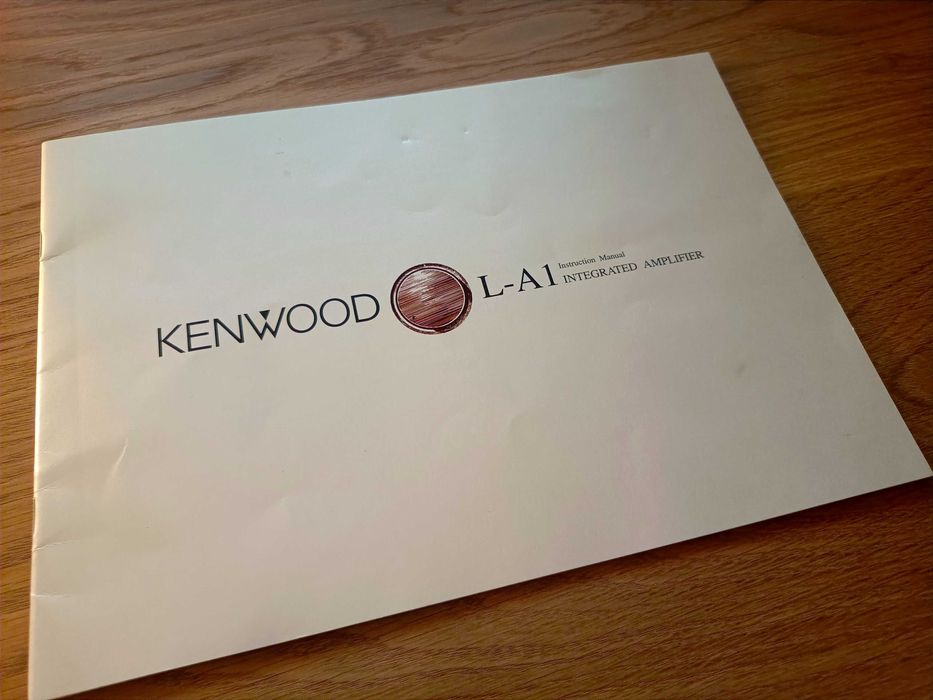 Kenwood L-A1 broszura instrukcja oryginalna instruction manual