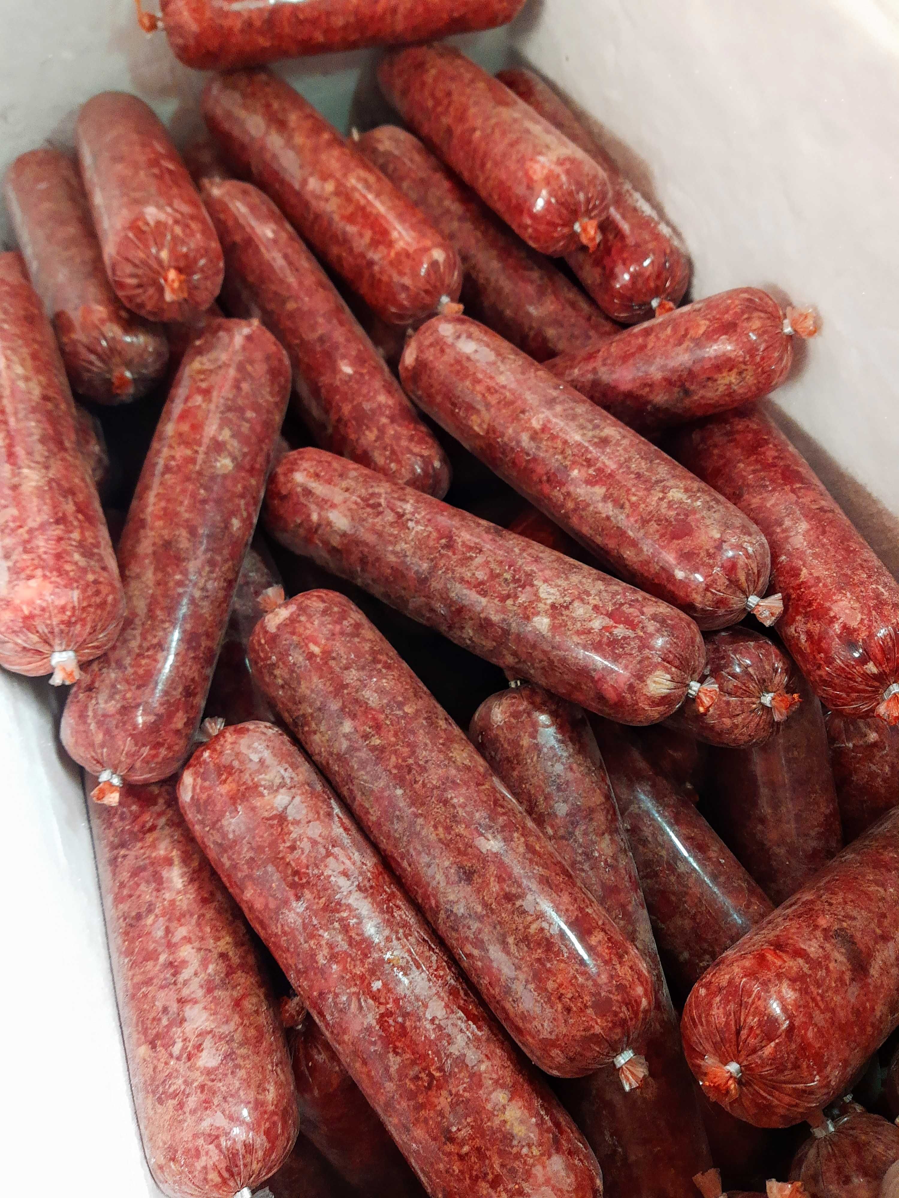 Nowość! 20kg mięso mrożone wołowe karma dla psa mięso surowe batonBARF
