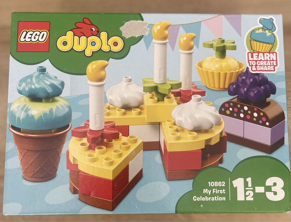 Lego Duplo 10862 My First Celebration z 2018 roku nowe nieotwarte