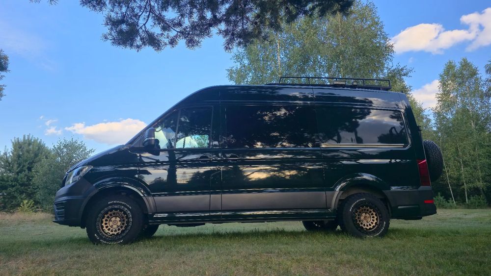 MAN TGE  MAN TGE/CRAFTER 4x4 offroad kamper 2021 2.0BiTDI 180KM+,8HP AISIN