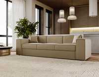 Sofa kanapa CLOUD Trzyosobowa wolno stojąca z funkcją spania