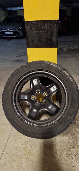 Felgi stalowe strukturalne 5x108 16" FORD kpl 16" z oponami zimowymi