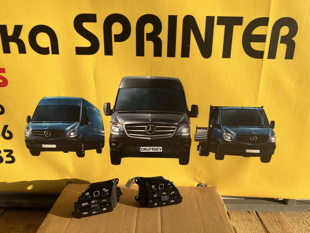 Круїз-контроль мультимедія руля mercedes sprinter w907-910 2018-2025