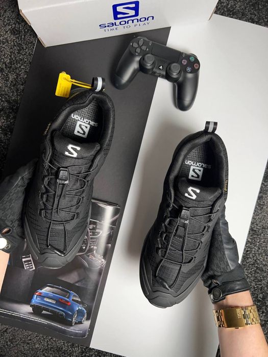 Чоловічі кросівки саломон Salomon X ADVENTURE GTX Black [41-46]
