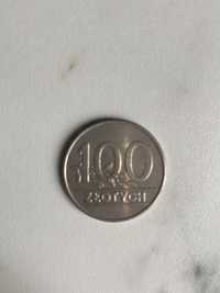 Moneta 100 zł z czasów prl
