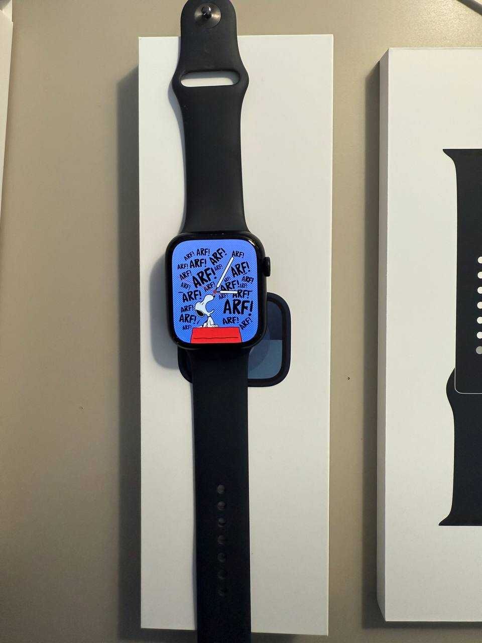apple watch 9 cellular 45mm midnight