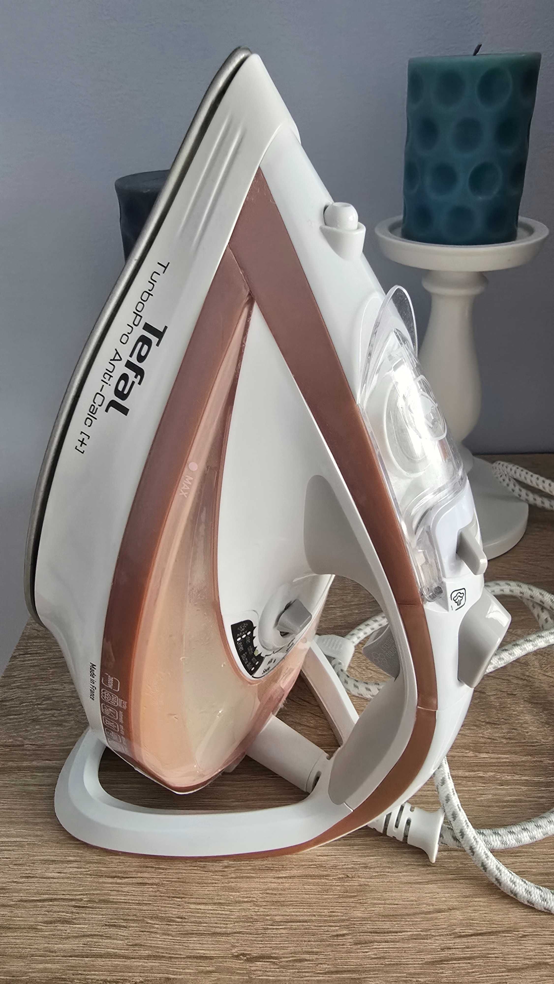 Żelazko tefal duzy wyrzut pary