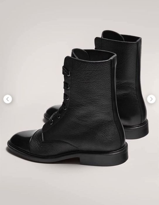 Massimo Dutti 37 розмір, ботинки зі шкіри