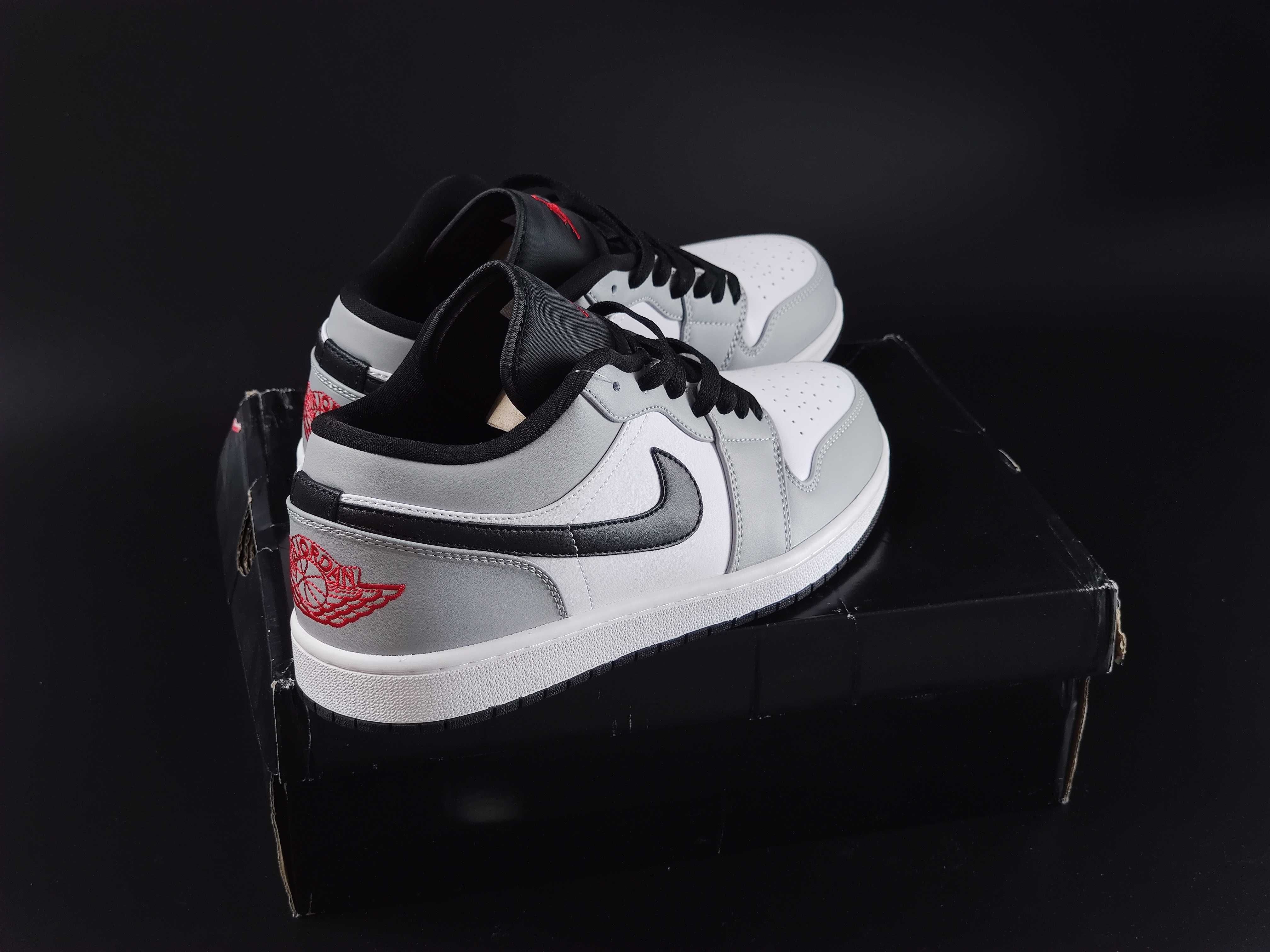 Jordan 1 Low Light Smoke Grey 553558-030 (42, 43, 44)